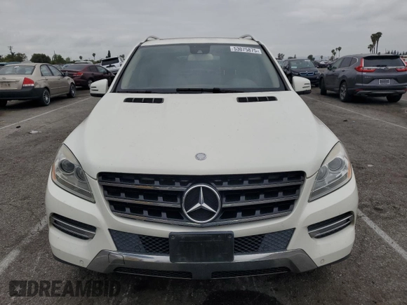 2013 Mercedes-Benz M 350 with VIN 4JGDA5JB9DA163723, listed as a Copart auction lot 53075875 with 120,553 mi miles and Salvage Title. Bid and sale history available at DreamBid. Image 5.