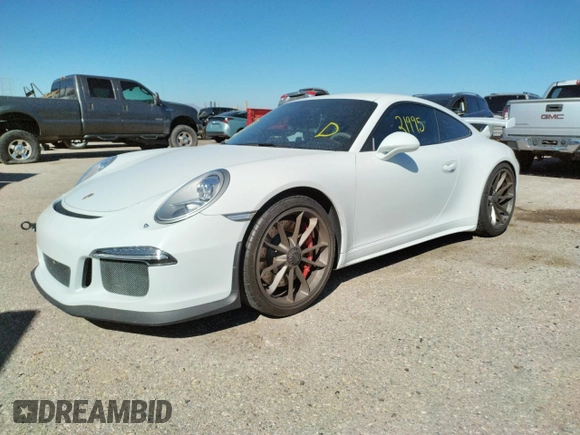 2016 Porsche 911 GT3 z VIN WP0AC2A97GS184193, wystawiony jako Copart lot #64457542 z przebiegiem 21 995 mil mil oraz . Historia ofert i sprzedaży dostępna na DreamBid. Obrazek 2.