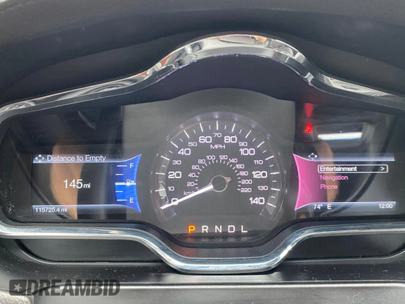 2016 Lincoln MKT with VIN 2LMHJ5NK0GBL00069, listed as a Copart auction lot 55393865 with 115,725 mi miles and Clean Title. Bid and sale history available at DreamBid. Image 8.
