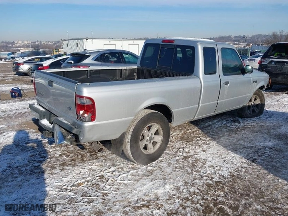 2004 Ford Ranger XL Fleet with VIN 1FTZR15E64PB45399, listed as a IAAI auction lot 41404690 with 219393 miles. Bid and sale history available at carsss.com. Image 4.