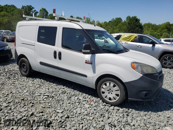 2017 Ram ProMaster City Cargo Tradesman with VIN ZFBERFAB0H6E87584, listed as a Copart auction lot 54689165 with 207,541 mi miles and Clean Title. Bid and sale history available at carsss.com. Image 4.