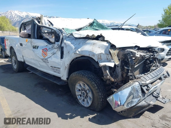 2022 Ford F-250 XL with VIN 1FT7W2BT9NEF32163, listed as a IAAI auction lot 42086399 with Not provided miles and . Bid and sale history available at DreamBid. Image 1.