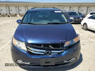 2014 Honda Odyssey Touring with VIN 5FNRL5H96EB068651, listed as a Copart auction lot 51649735 with 157,213 mi miles and Salvage title. Bid and sale history available at DreamBid. Image 5.