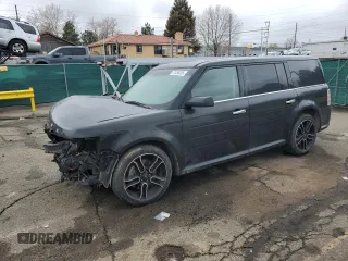 2013 Ford Flex Limited w/EcoBoost with VIN 2FMHK6DT0DBD21427, listed as a Copart auction lot 51456355 with 149,515 mi miles and Salvage Title. Bid and sale history available at carsss.com. Image 1.