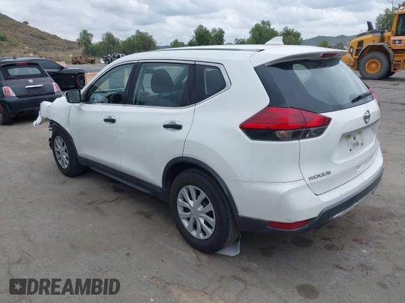 2017 Nissan Rogue SV with VIN KNMAT2MT4HP533578, listed as a IAAI auction lot 42050436 with 161,875 mi miles. Bid and sale history available at carsss.com. Image 3.