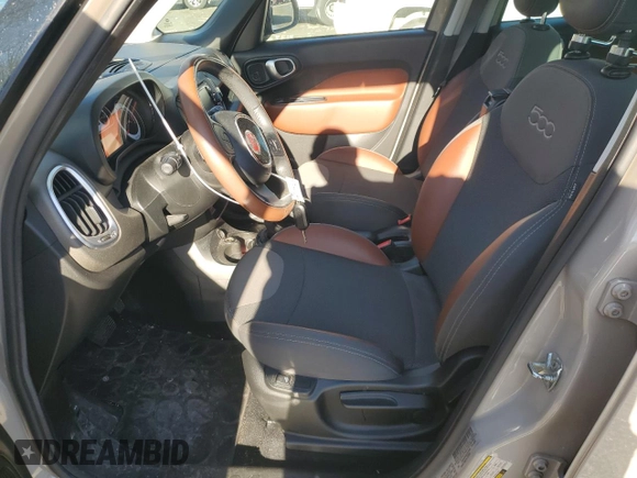 2016 FIAT 500L Trekking with VIN ZFBCFADH1GZ037598, listed as a Copart auction lot 42458725 with 84,105 mi miles and Salvage Title. Bid and sale history available at carsss.com. Image 7.