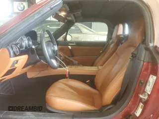 2006 Mazda MX-5 Miata Grand Touring with VIN JM1NC25F760121395, listed as a Copart auction lot 59712275 with 45,498 mi miles and Salvage title. Bid and sale history available at DreamBid. Image 7.
