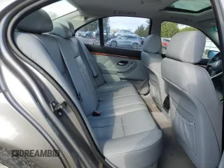 2002 BMW 5 Series 525iA with VIN WBADT43412GZ96236, listed as a Copart auction lot 42825325 with 254,554 mi miles and Salvage Title. Bid and sale history available at carsss.com. Image 10.