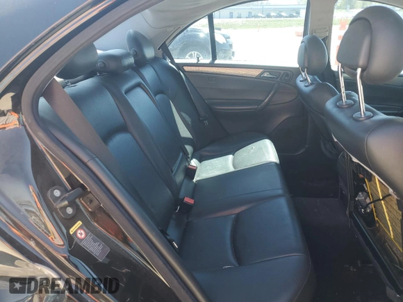 2004 Mercedes-Benz C 230 Kompressor with VIN WDBRF40J04A628791, listed as a Copart auction lot 52890795 with 247,386 mi miles and Salvage Title. Bid and sale history available at DreamBid. Image 10.
