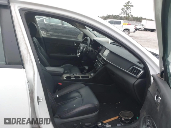 2016 Kia Optima SX Turbo with VIN 5XXGW4L26GG021476, listed as a IAAI auction lot 41737714 with 244,739 mi miles and . Bid and sale history available at carsss.com. Image 5.