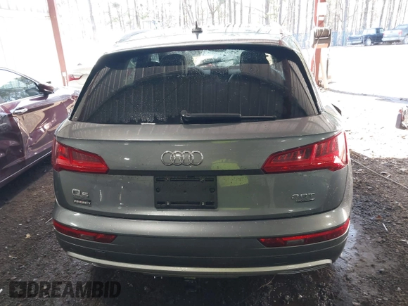 2018 Audi Q5 Prestige with VIN WA1CNAFY0J2023988, listed as a IAAI auction lot 41864266 with 39,298 mi miles. Bid and sale history available at carsss.com. Image 16.