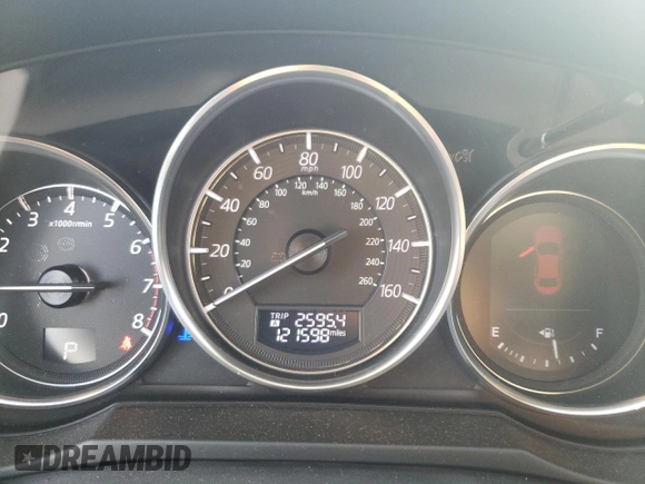2016 Mazda 6 i Grand Touring with VIN JM1GJ1W58G1401658, listed as a Copart auction lot 51254075 with 121,598 mi miles and Salvage Title. Bid and sale history available at DreamBid. Image 9.