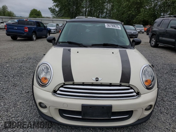2013 MINI Hardtop with VIN WMWSU3C55DT546249, listed as a Copart auction lot 56799675 with 140,825 mi miles and Clean Title. Bid and sale history available at DreamBid. Image 5.