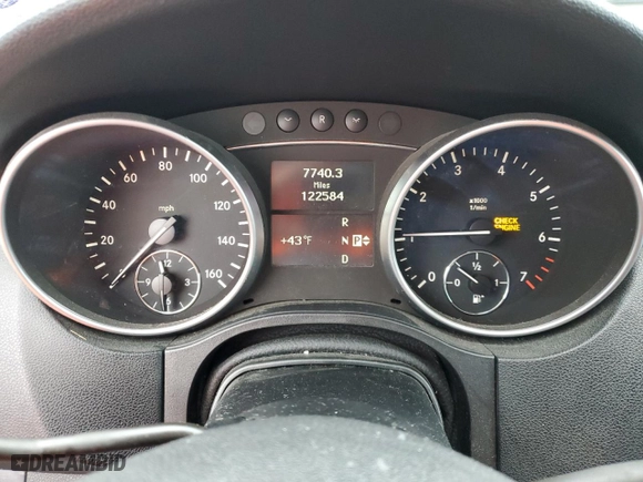 2009 Mercedes-Benz M-Class 3.5L with VIN 4JGBB86E59A525708, listed as a Copart auction lot 88252405 with 122,584 mi miles and Clean Title. Bid and sale history available at carsss.com. Image 9.