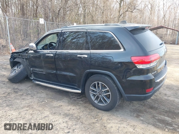 2019 Jeep Grand Cherokee Limited with VIN 1C4RJFBGXKC842699, listed as a IAAI auction lot 41726537 with 73,705 mi miles. Bid and sale history available at carsss.com. Image 3.