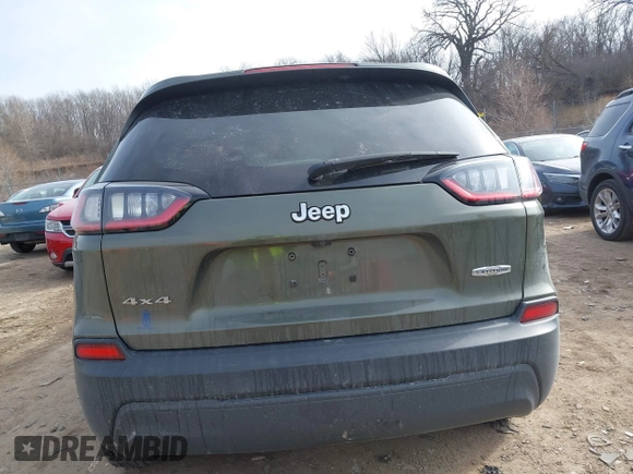 2019 Jeep Cherokee Latitude with VIN 1C4PJMCB7KD283699, listed as a IAAI auction lot 41548866 with 95,723 mi miles. Bid and sale history available at carsss.com. Image 16.