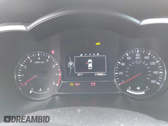 2015 Kia Optima SXL Turbo with VIN 5XXGR4A63FG374348, listed as a IAAI auction lot 41913278 with 173,880 mi miles and . Bid and sale history available at DreamBid. Image 7.