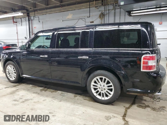 2016 Ford Flex SEL z VIN 2FMGK5C86GBA09040, wystawiony jako Copart lot #50186125 z przebiegiem 100 020 mil mil oraz Szkoda całkowita • Salvage title. Historia ofert i sprzedaży dostępna na DreamBid. Obrazek 2.