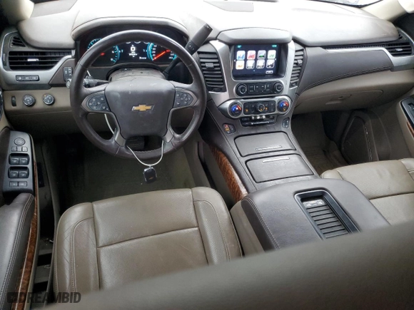 2016 Chevrolet Tahoe LTZ with VIN 1GNSKCKC6GR283299, listed as a Copart auction lot 86536764 with 97,835 mi miles and Salvage Title. Bid and sale history available at carsss.com. Image 8.