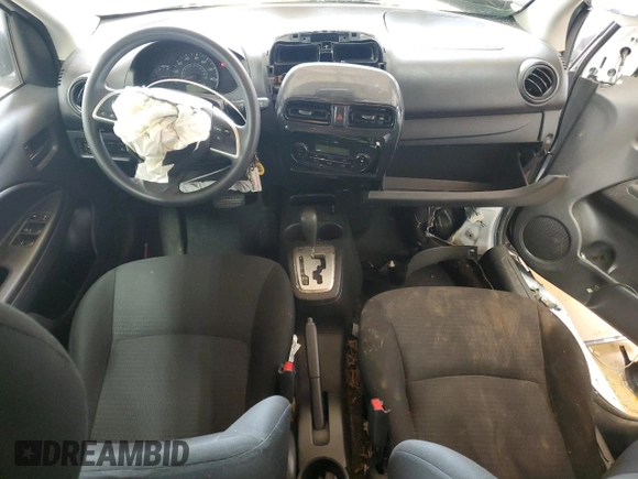 2023 Mitsubishi Mirage ES with VIN ML32FUFJ0PHF02149, listed as a Copart auction lot 53322425 with 51,272 mi miles and Salvage title. Bid and sale history available at DreamBid. Image 8.