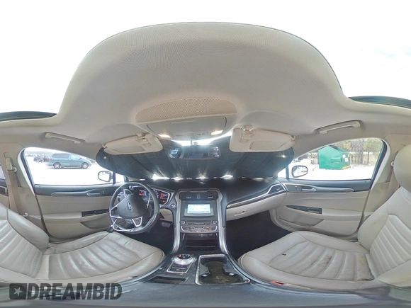 2017 Ford Fusion SE with VIN 3FA6P0H98HR175347, listed as a Copart auction lot 47828205 with 124,340 mi miles and Salvage Title. Bid and sale history available at DreamBid. Image 15.