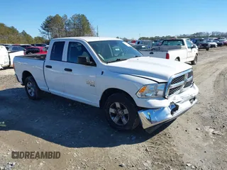 2020 Ram 1500 Classic Tradesman with VIN 1C6RR6FG3LS116538, listed as a IAAI auction lot 41284427 with 140,223 mi miles. Bid and sale history available at carsss.com. Image 1.