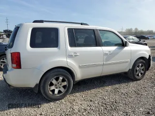 2011 Honda Pilot Touring with VIN 5FNYF4H98BB063430, listed as a Copart auction lot 53753935 with 342,606 mi miles and Salvage Title. Bid and sale history available at carsss.com. Image 3.