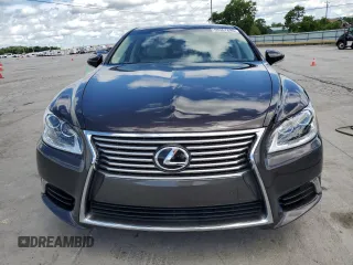 2015 Lexus LS 460 with VIN JTHBL5EF9F5136423, listed as a Copart auction lot 55967695 with 62,012 mi miles and Salvage title. Bid and sale history available at DreamBid. Image 5.