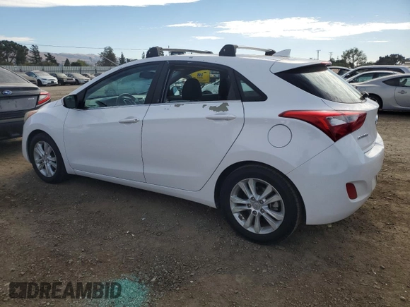 2013 Hyundai Elantra GT with VIN KMHD35LEXDU078325, listed as a Copart auction lot 78667074 with 100,989 mi miles and Salvage Title. Bid and sale history available at carsss.com. Image 2.