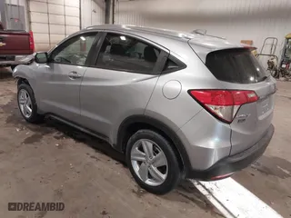 2019 Honda HR-V EX-L with VIN 3CZRU6H71KM725634, listed as a IAAI auction lot 41093552 with 42,239 mi miles. Bid and sale history available at carsss.com. Image 3.