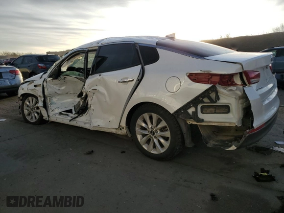 2016 Kia Optima EX with VIN 5XXGU4L34GG030790, listed as a Copart auction lot 46447705 with 148,890 mi miles and Salvage Title. Bid and sale history available at carsss.com. Image 2.