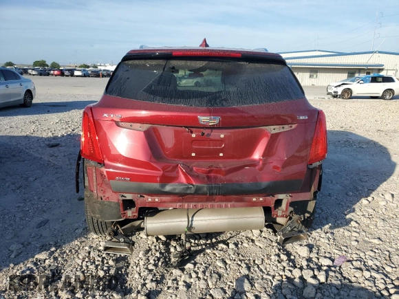 2017 Cadillac XT5 Luxury AWD with VIN 1GYKNDRS8HZ221062, listed as a Copart auction lot 54223415 with 103,791 mi miles and Salvage Title. Bid and sale history available at DreamBid. Image 6.
