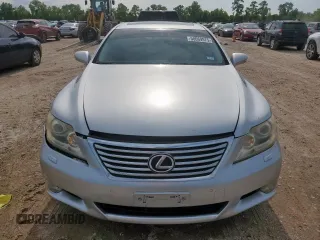 2010 Lexus LS 460 with VIN JTHBL5EF7A5092639, listed as a Copart auction lot 58069975 with 186,078 mi miles and Salvage title. Bid and sale history available at DreamBid. Image 5.