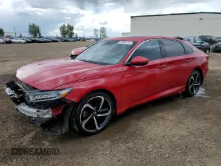 2019 Honda Accord Sport with VIN 1HGCV2F39KA800399, listed as a Copart auction lot 59600255 with 147,183 mi miles and Salvage title. Bid and sale history available at DreamBid. Image 1.