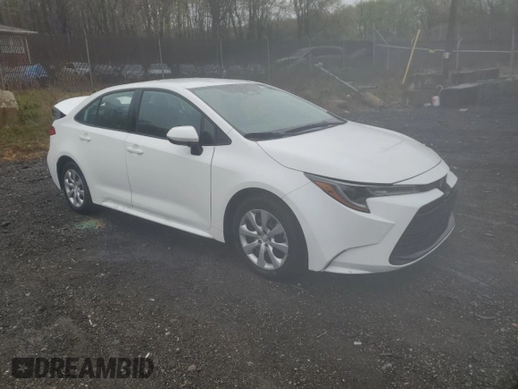 2024 Toyota Corolla LE with VIN 5YFB4MDE3RP159639, listed as a Copart auction lot 51904795 with 26,931 mi miles and Salvage Title. Bid and sale history available at carsss.com. Image 4.