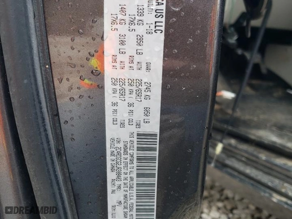 2018 Dodge Grand Caravan SXT with VIN 2C4RDGCG2JR208403, listed as a Copart auction lot 53271095 with 103,826 mi miles and Salvage Title. Bid and sale history available at carsss.com. Image 13.