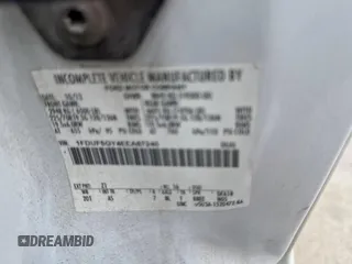 2014 Ford F-550 XL с VIN 1FDUF5GY4EEA87240, выставлен на аукционе Copart как лот 59899495 с пробегом 195 557 миль миль и Чистый • Clean title. История ставок и продаж доступна на DreamBid. Изображение 10.