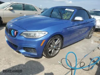 2015 BMW 2 Series M235i with VIN WBA1M1C58FV393387, listed as a Copart auction lot 75863564 with 108,848 mi miles and Non Repairable. Bid and sale history available at carsss.com. Image 1.