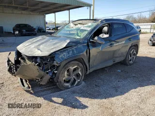 2023 Hyundai Tucson Limited with VIN 5NMJECAE6PH203647, listed as a Copart auction lot 46652835 with 85,701 mi miles and Non Repairable. Bid and sale history available at carsss.com. Image 1.