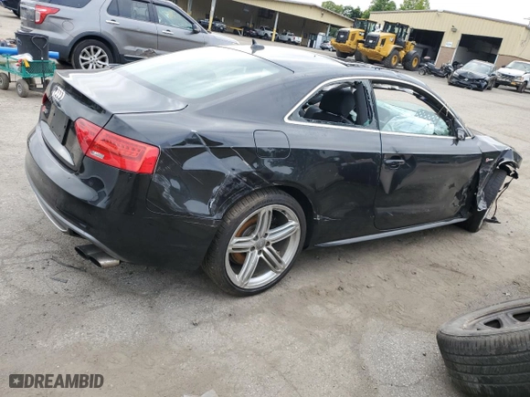 2014 Audi S5 Prestige with VIN WAU3GAFR1EA049727, listed as a Copart auction lot 68910824 with 0 mi miles and Salvage Title. Bid and sale history available at carsss.com. Image 3.