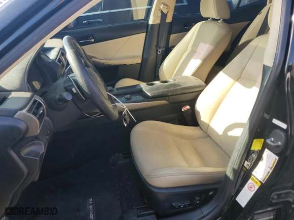 2014 Lexus IS 250 with VIN JTHBF1D28E5018635, listed as a Copart auction lot 57686544 with 150,899 mi miles and Salvage Title. Bid and sale history available at carsss.com. Image 7.