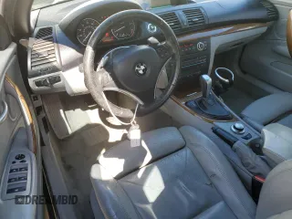 2008 BMW 1 Series 128i with VIN WBAUL73578VE88077, listed as a Copart auction lot 48655115 with 142,931 mi miles and Salvage title. Bid and sale history available at DreamBid. Image 8.