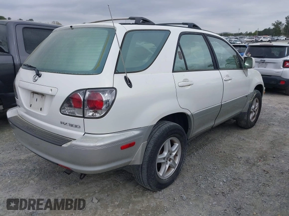 2002 Lexus RX 300 with VIN JTJGF10U520121239, listed as a IAAI auction lot 41927834 with 200,392 mi miles and . Bid and sale history available at DreamBid. Image 4.