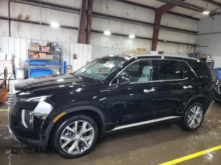 2021 Hyundai Palisade SEL z VIN KM8R4DHE9MU256053, wystawiony jako Copart lot #55030055 z przebiegiem 45 956 mil mil oraz Szkoda całkowita • Salvage title. Historia ofert i sprzedaży dostępna na DreamBid. Obrazek 1.