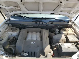 2005 Hyundai Santa Fe GLS with VIN KM8SC13DX5U906172, listed as a Copart auction lot 52000015 with 125,413 mi miles and Salvage Title. Bid and sale history available at carsss.com. Image 12.
