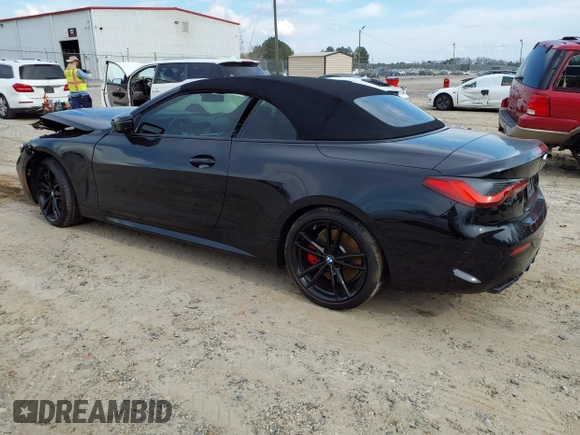 2021 BMW 4 Series M440i with VIN WBA53AT07MCH13853, listed as a IAAI auction lot 41788733 with 53,518 mi miles and . Bid and sale history available at DreamBid. Image 3.