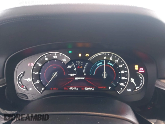 2018 BMW 5 Series 530e с VIN WBAJA9C57JB249475, выставлен на аукционе IAAI как лот 42232097 с пробегом 107 341 миль миль и . История ставок и продаж доступна на DreamBid. Изображение 7.