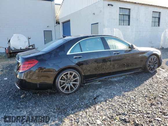 2019 Mercedes-Benz S 560 with VIN WDDUG8GB9KA423150, listed as a Copart auction lot 77655104 with 55,299 mi miles and Salvage Title. Bid and sale history available at DreamBid. Image 3.