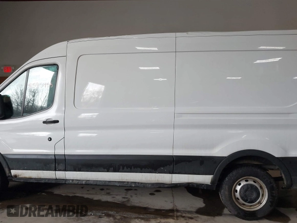 2019 Ford Transit with VIN 1FTYR2CM4KKA35599, listed as a IAAI auction lot 41595455 with 222,851 mi miles. Bid and sale history available at carsss.com. Image 13.