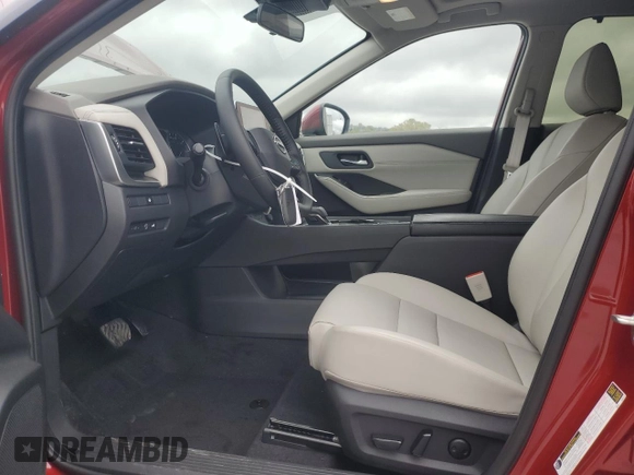 2025 Nissan Rogue SV with VIN JN8BT3BA3SW342439, listed as a Copart auction lot 51925185 with 1,927 mi miles and Salvage Title. Bid and sale history available at DreamBid. Image 7.